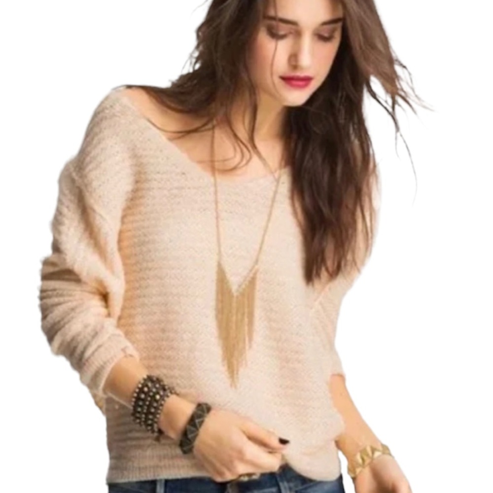 Free People Bumblebee Striped Sweater - Small